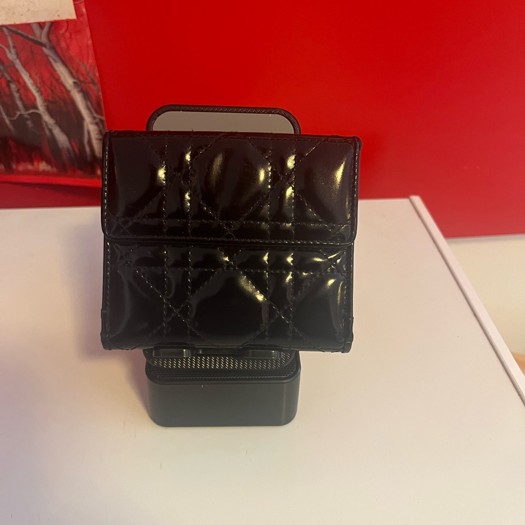 Preowned Dior Black Bifold Wallet